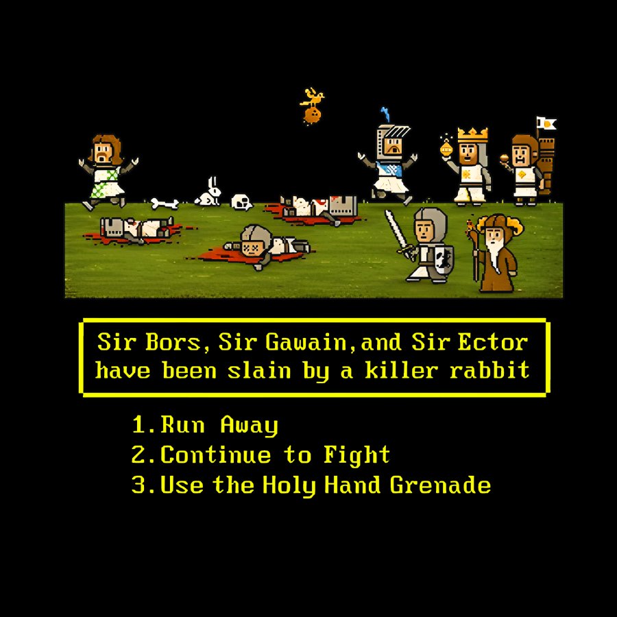 The Holy Grail Trail Geek T-Shirt