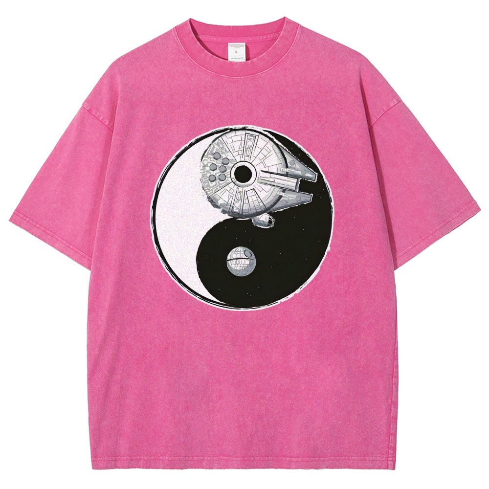 Balance Of The Energy Vintage Distressed T-shirt
