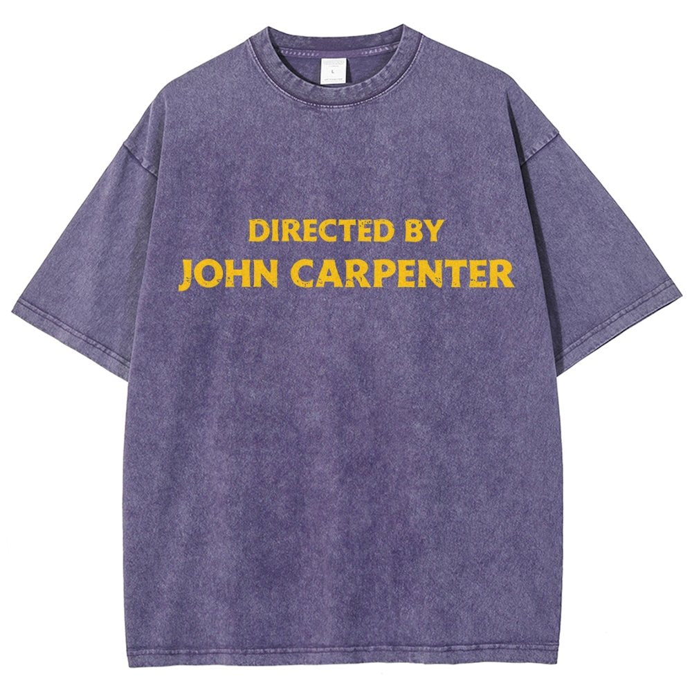 Directed by John Carpenter Vintage Distressed T-shirt
