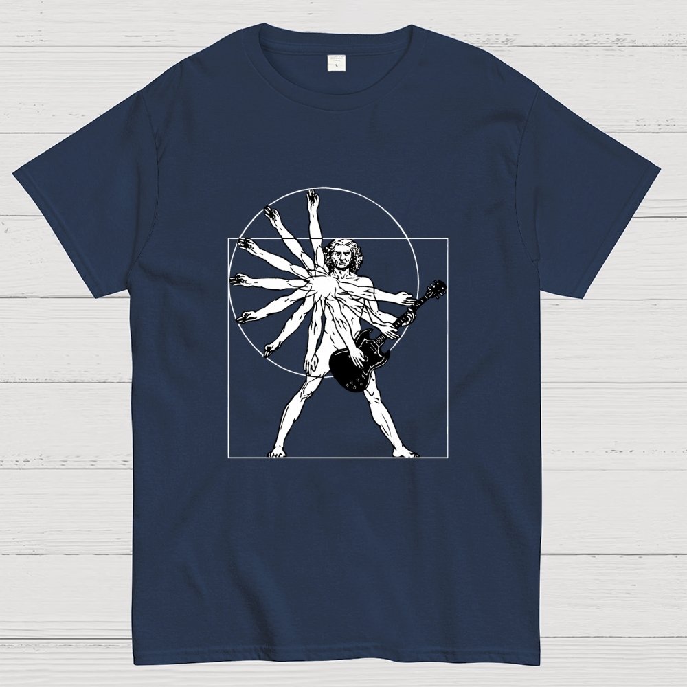 Vitruvian Man Geek T-Shirt