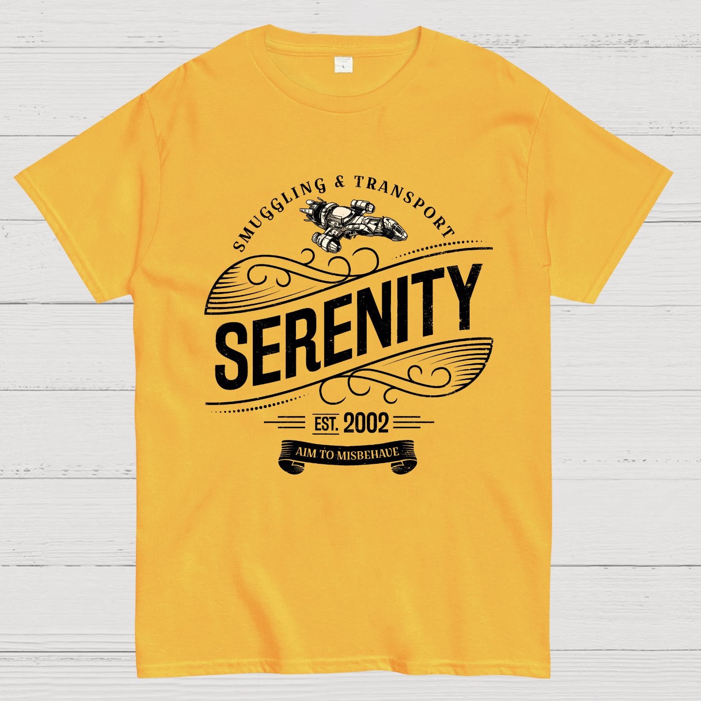 Serenity - Inspired Smuggling and Transport Nerdy T-Shirt
