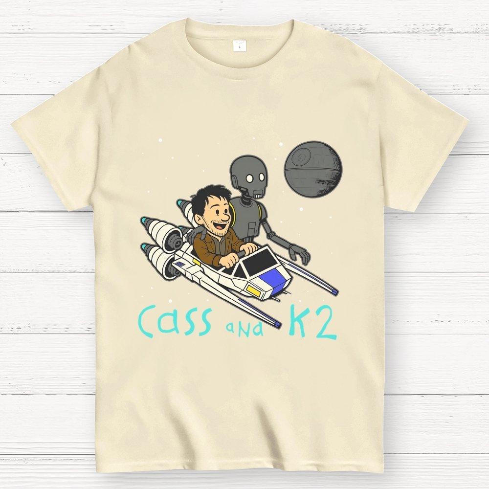 Cass And K2 Geek T-Shirt