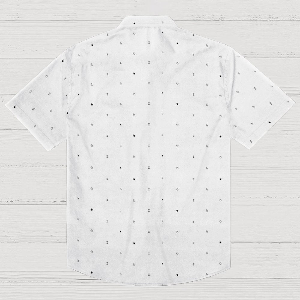 Mouse White Geeky Shirt