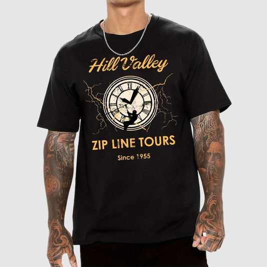 Mystic Valley Zip Line Tours Geek T-Shirt