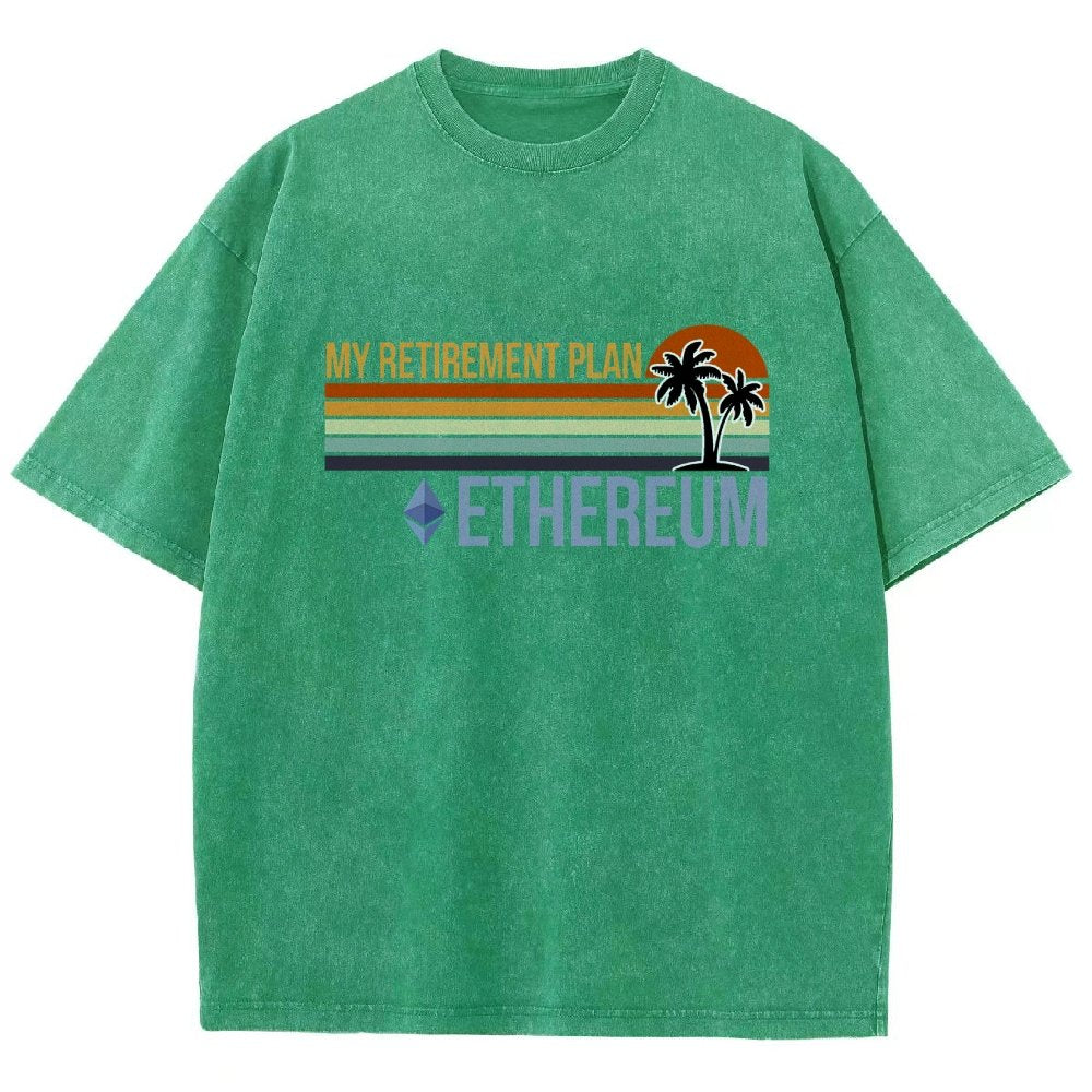 ETH Retirement Plan Vintage Distressed T-shirt