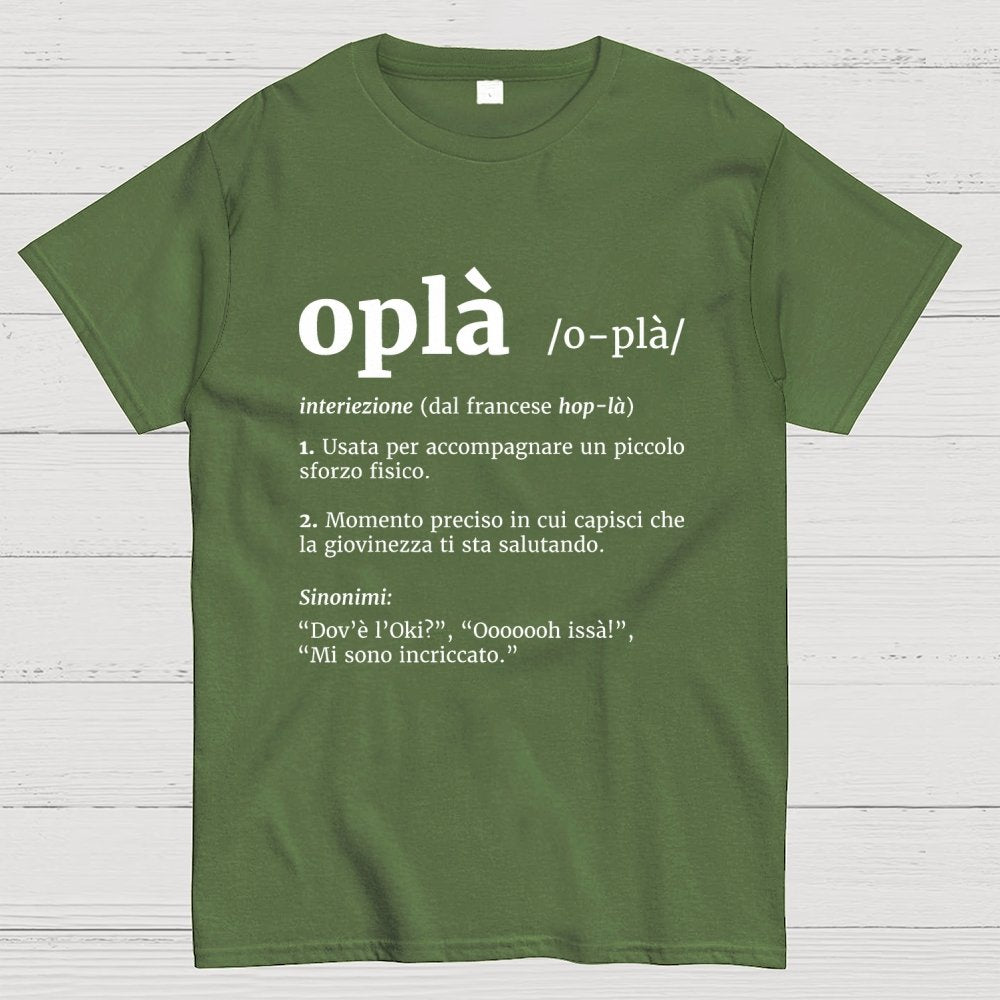 Oplà! Definizione Meme Geek T-Shirt