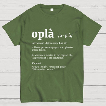 Oplà! Definizione Meme Geek T-Shirt