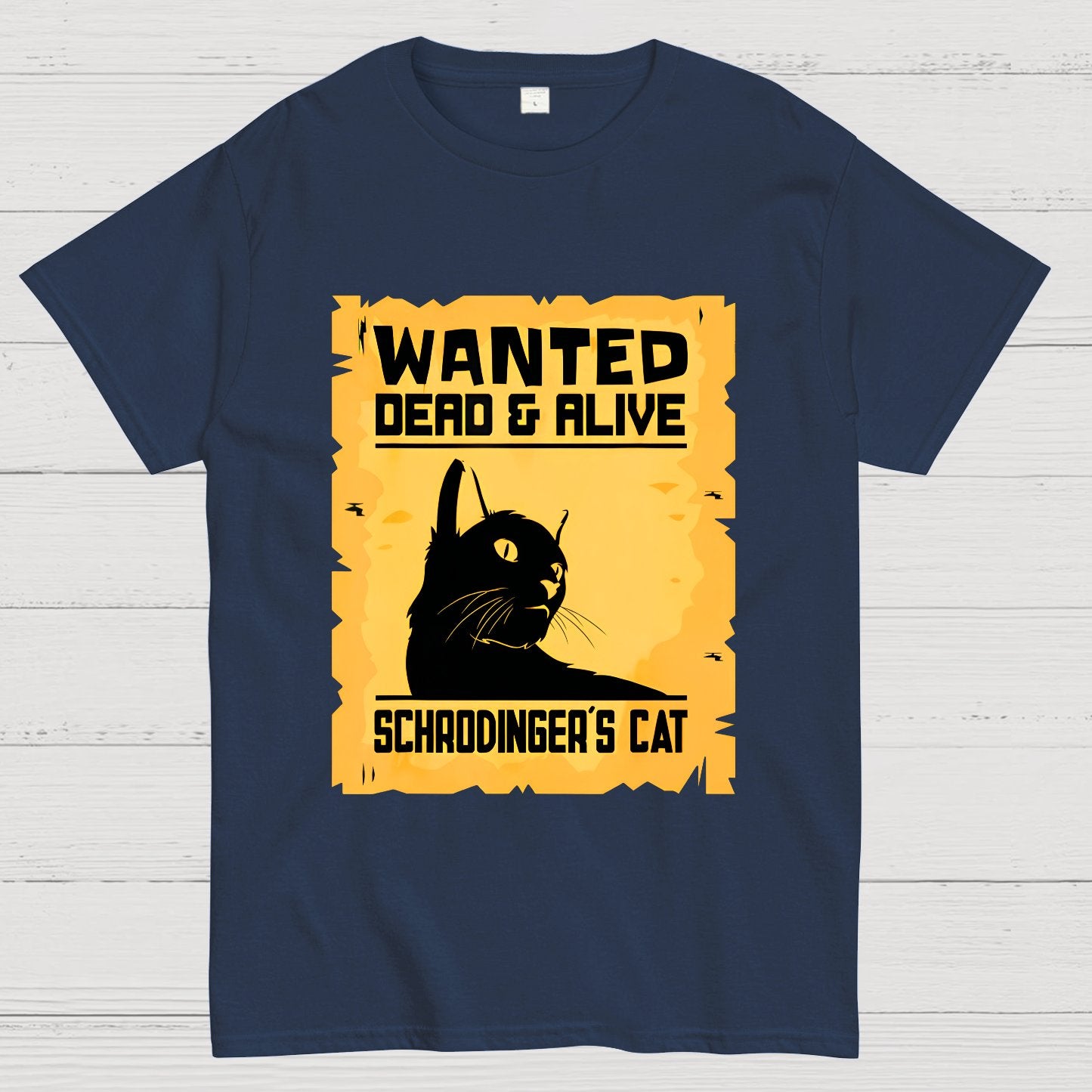 Schrödinger's Cat Is Dead or Alive Geeky T-Shirt