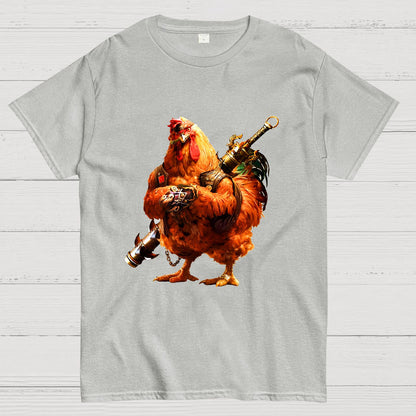 Fighting Big Cock Geek T-Shirt