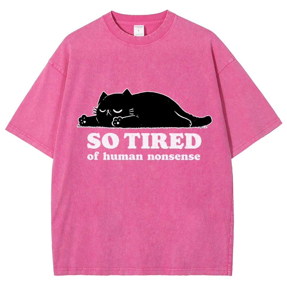 So Tired Vintage Distressed T-shirt
