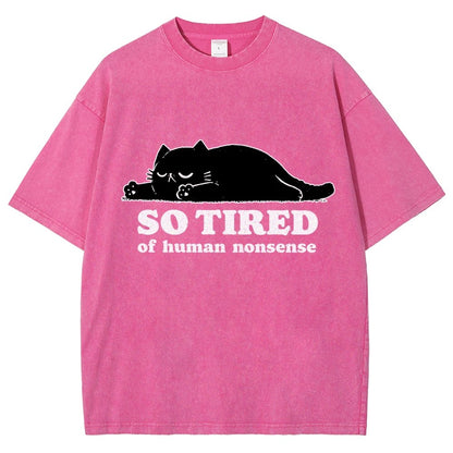 So Tired Vintage Distressed T-shirt