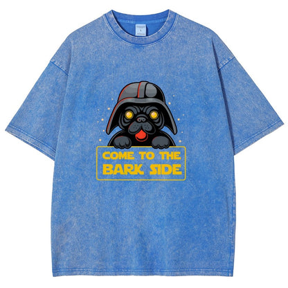 Come To The Bark Side Vintage Distressed T-shirt