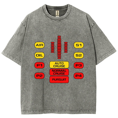 Kit Dashboard Supercar Vintage Distressed T-shirt