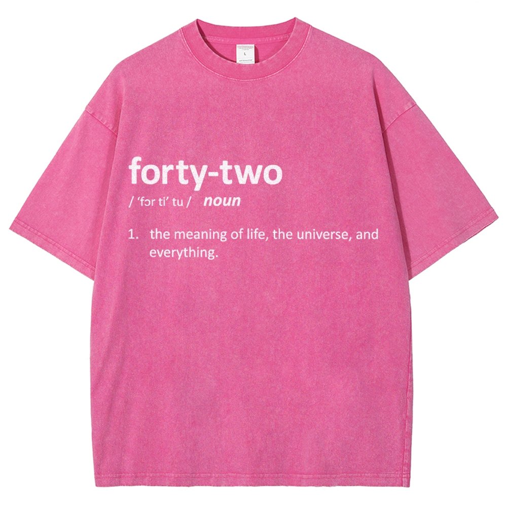 42 Definition Vintage Distressed T-shirt