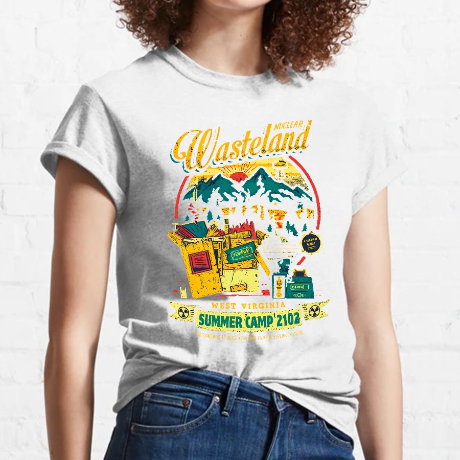 NUCLEAR SUMMER CAMP Nerdy T-Shirt