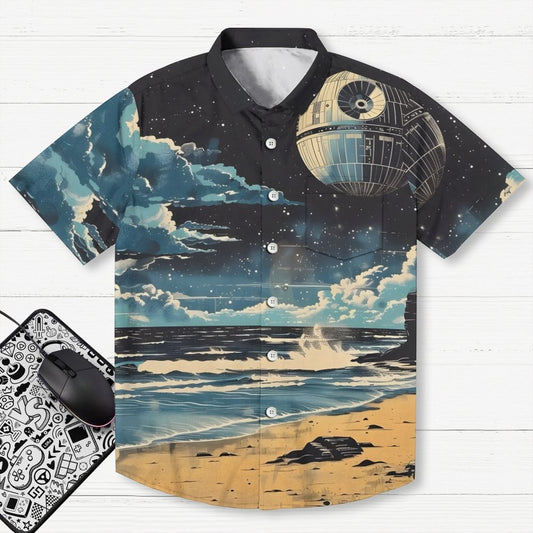 Space war Geek Hawaiian Shirt