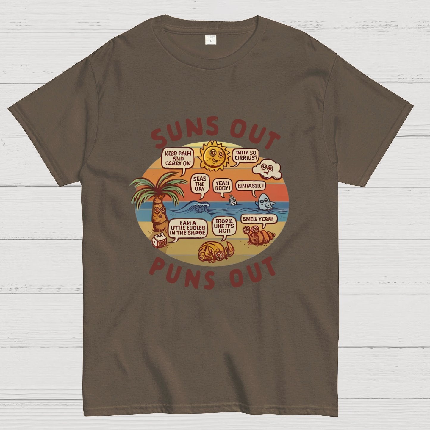 Suns out, Puns Out Nerdy T-Shirt