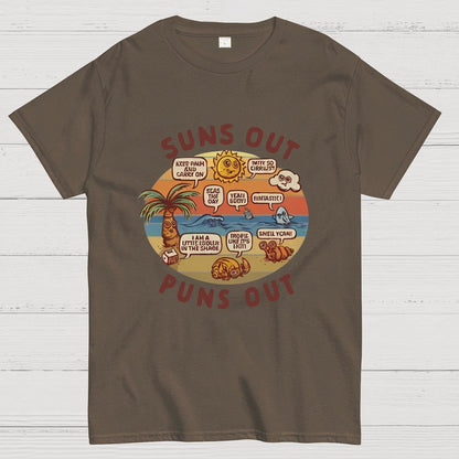 Suns out, Puns Out Nerdy T-Shirt
