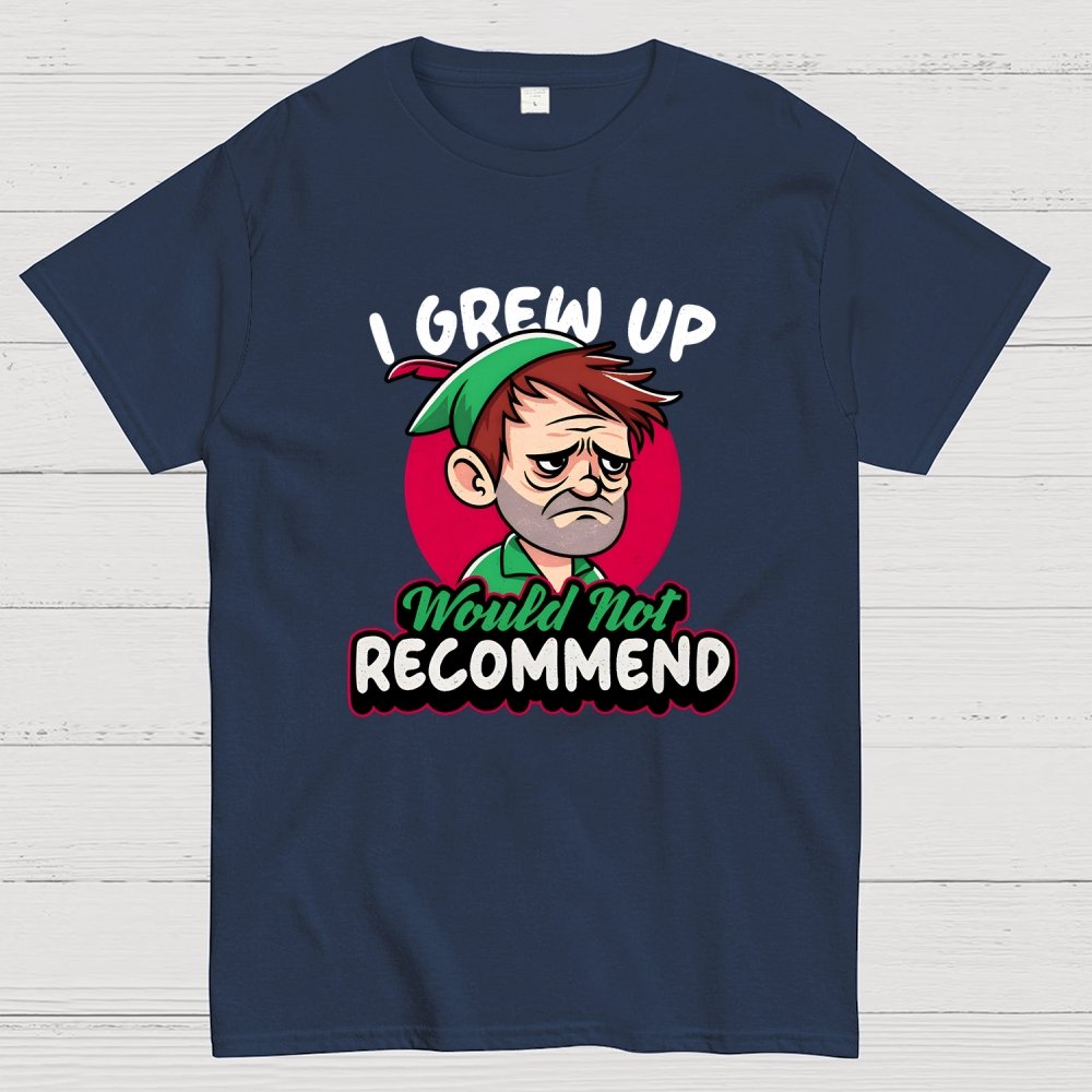 No Happy Thoughts Left Geek T-Shirt
