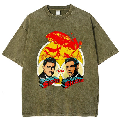 Super History Vintage Distressed T-shirt