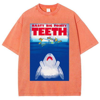 TEETH Vintage Distressed T-shirt