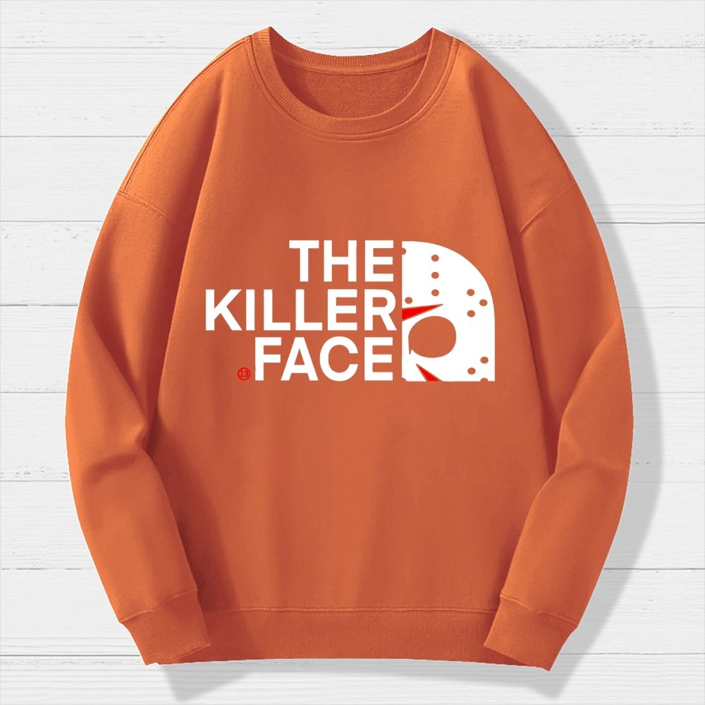 The Killer Face Geek Cotton Sweatshirt