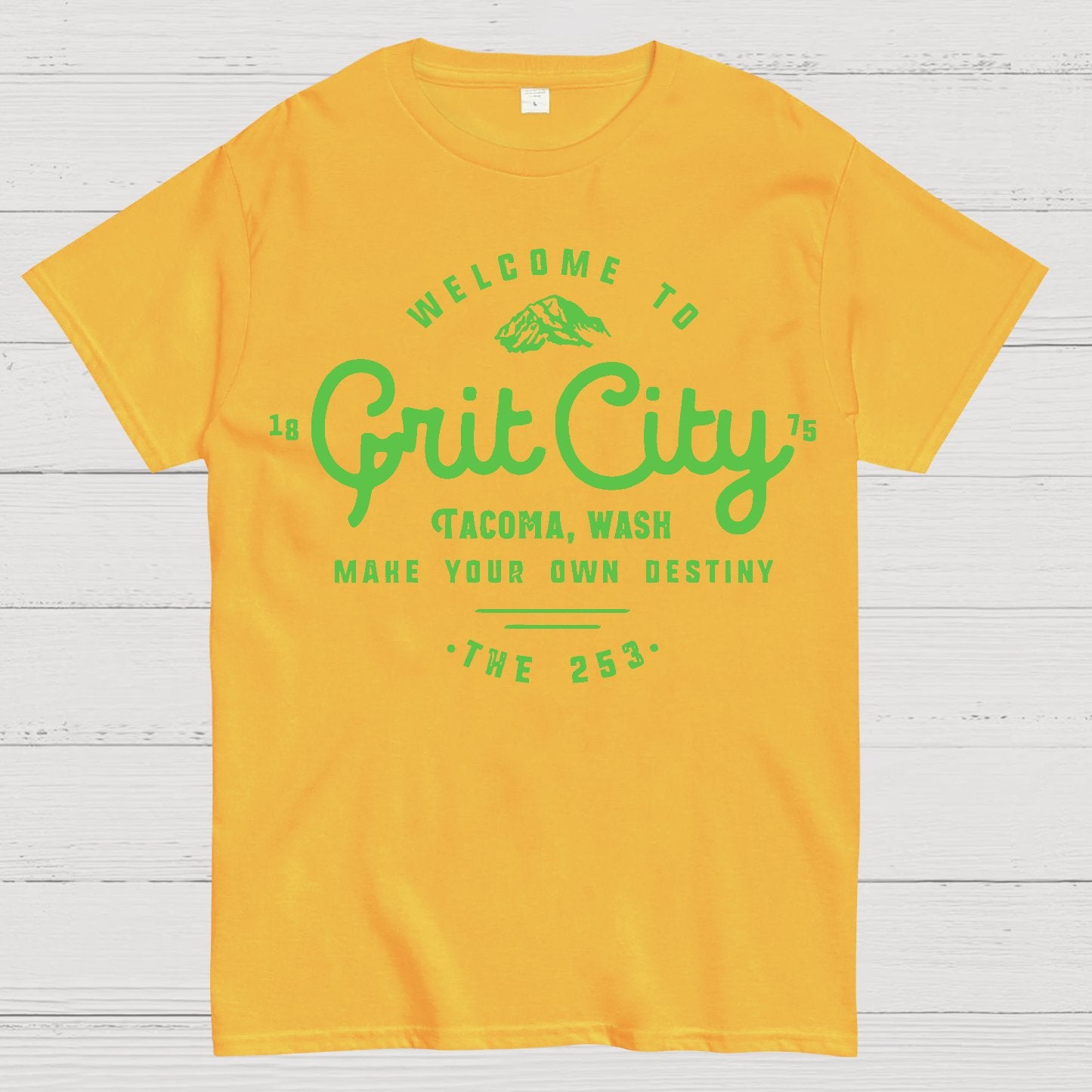 Grit City Tacoma Washington Geek T-Shirt