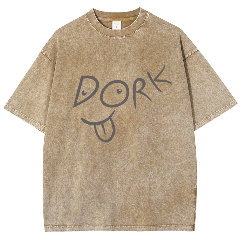 Go Dork Vintage Distressed T-shirt
