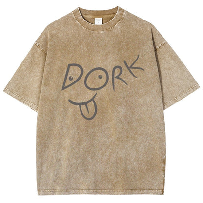 Go Dork Vintage Distressed T-shirt