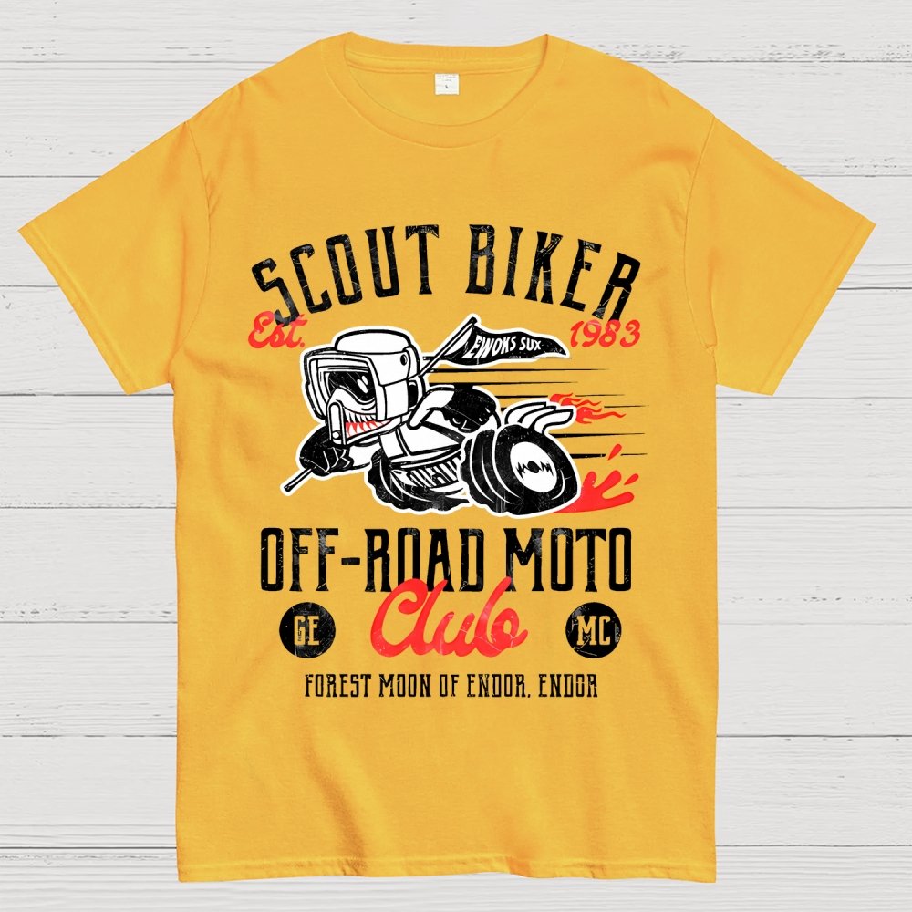 Scout Biker Club Geek T-Shirt
