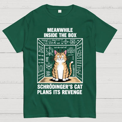 Schrodinger's Cat Escape Plan Geek T-Shirt