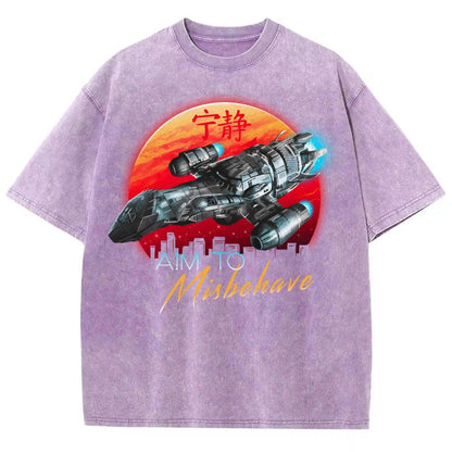 Watch How I Soar Vintage Distressed T-shirt
