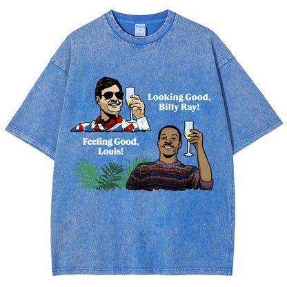 Looking Good Billy Ray! Feeling Good Louis! Vintage Distressed T-shirt
