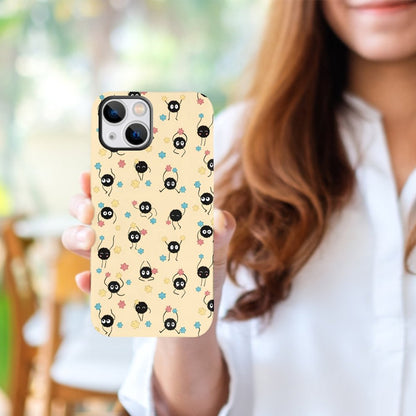 Cute Little Black Ball Phone Cases