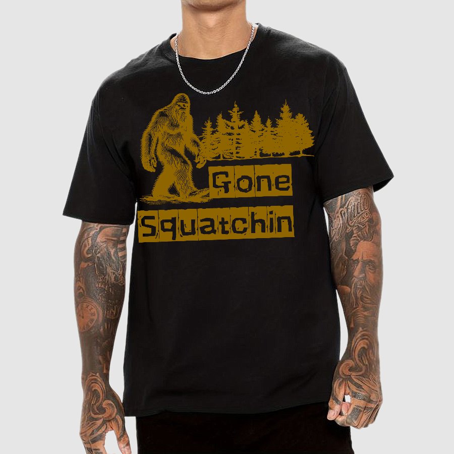 Gone Squatchin Geek T-Shirt