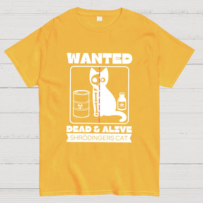 Shrodingers Cat , Funny Cat Geeky T-Shirt
