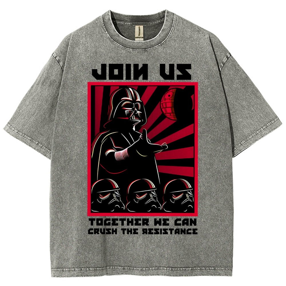 Overcome The Opposition Vintage Distressed T-shirt