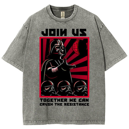 Overcome The Opposition Vintage Distressed T-shirt