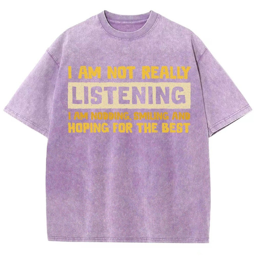 Hoping For The Best Vintage Distressed T-shirt