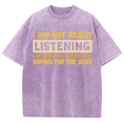 Hoping For The Best Vintage Distressed T-shirt