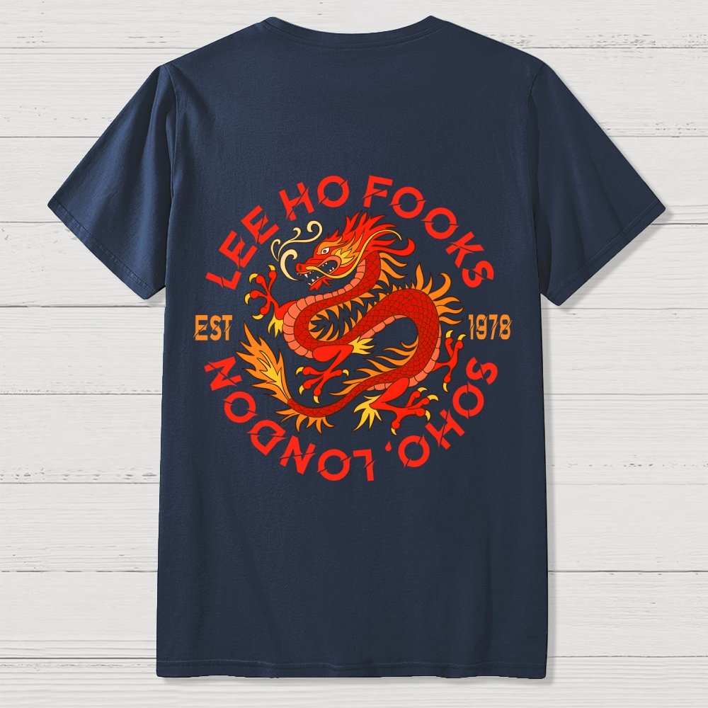 Mystery Town's (Werewolves of London) Back Printing Geek T-Shirt