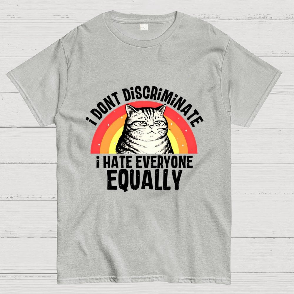 I Hate Everyone Equally Geek T-Shirt