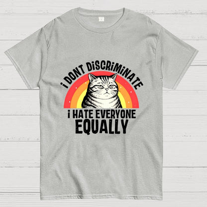 I Hate Everyone Equally Geek T-Shirt