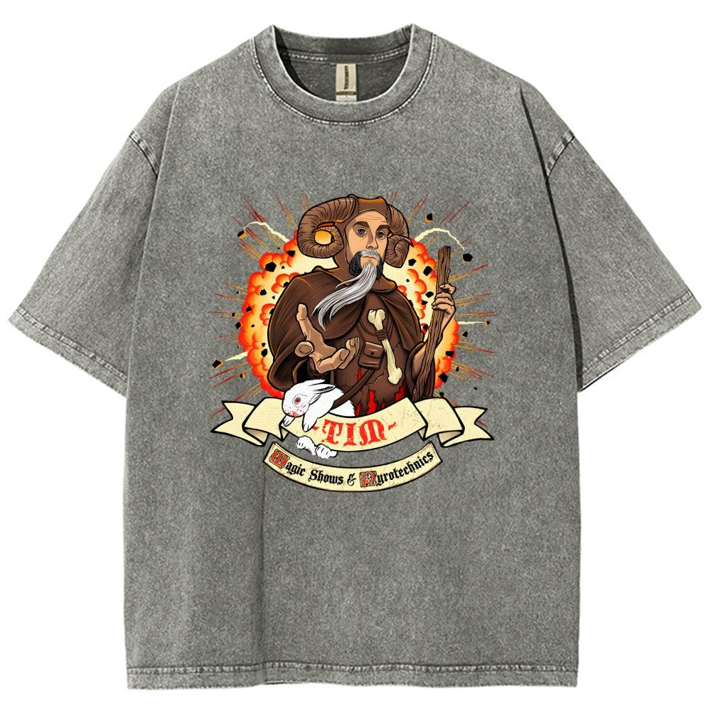 The Enchanter Vintage Distressed T-shirt
