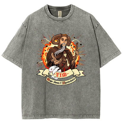 The Enchanter Vintage Distressed T-shirt