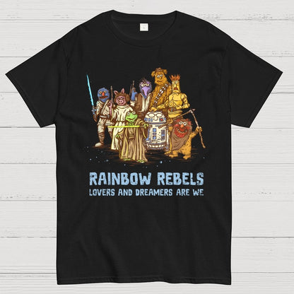 Rainbow Rebels Geek T-Shirt