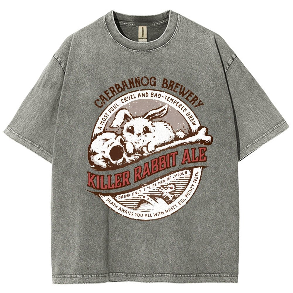 Killer Rabbit Ale Vintage Distressed T-shirt