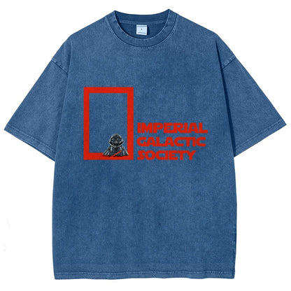 Cosmic Explorers Society Vintage Distressed T-shirt