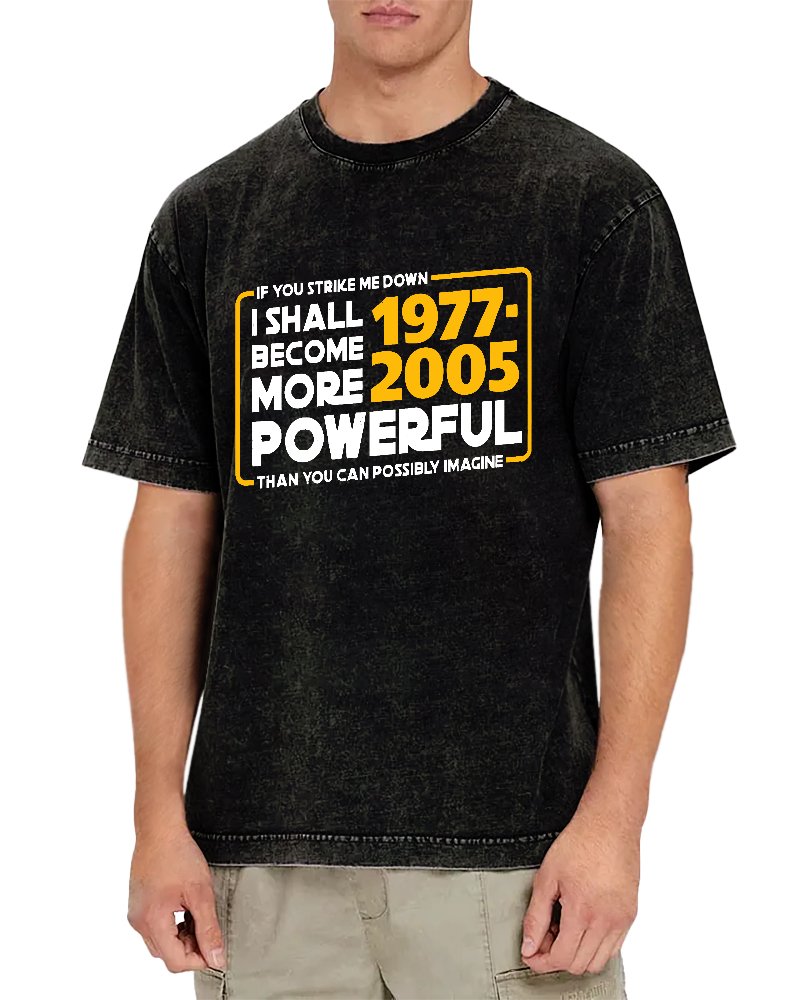 I Shall Become More Powerful Vintage Distressed T-shirt