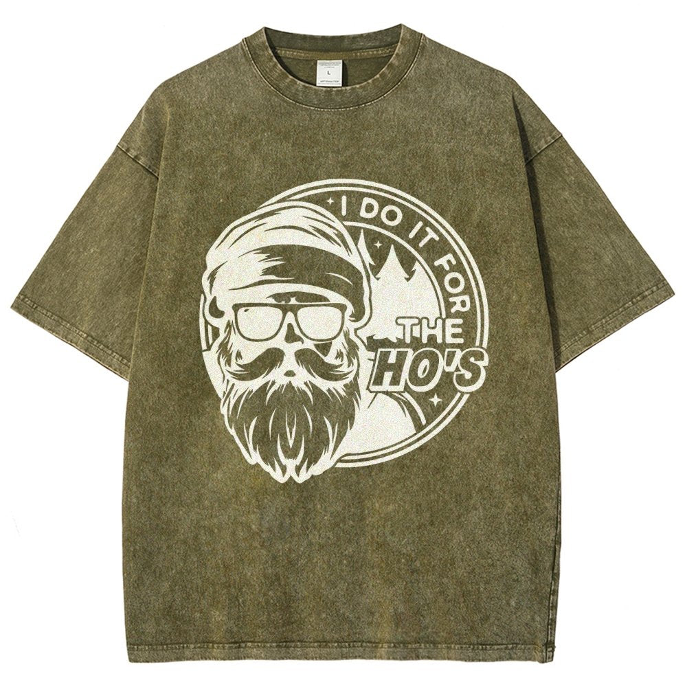 I Do It For The Ho's Vintage Distressed T-shirt